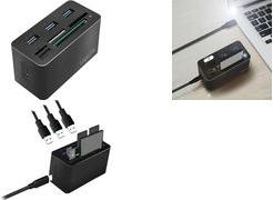 LogiLink CR0046 Notebook Stazione docking e Porteplicator Wired USB 3.2 Gen 1 (3.1 Gen 1) Type-C Black (CR0046)
