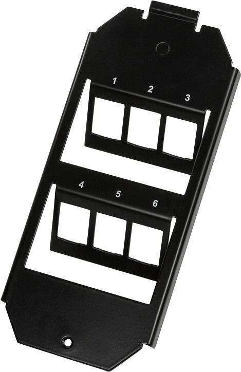 Wall Plate/Switch Cover Black - Warranty: 48M