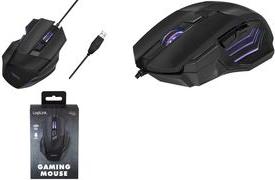 LogiLink ID0202 mouse Giocare Mano destra USB tipo A Ottico 2400 DPI (LogiLink Gaming Maus, kabelgebunden, s)