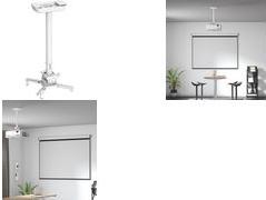 Logilink BP0157 Lunghezza del braccio di montaggio proiettore 595-895mm bianco
