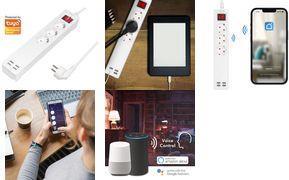 Logilink 3 socket wi-fi smart 17m bianco