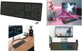Tastiera da gioco wireless LogiLink nera (ID0209)