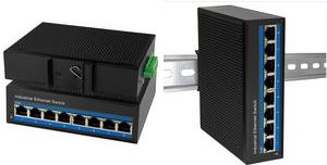 NS201P - Switch a 8 porte Ethernet POE - Switch - 0,1 Gbps