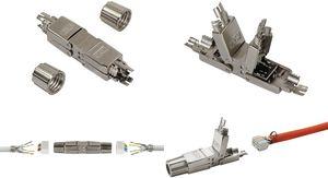 LogiLink MP0057 cavo di collegamento Cat.6A, Cat.7, Cat.7A Metallico (LogiLink MP0057 kabelsamler Cat.6A, Ca)