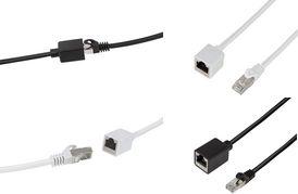 LogiLink Professional - Patch Extension Cable - RJ -45 (M) a RJ -45 (W) - 5 M - S/FTP - Cat 6A - Halogen -free, senza gancio, r