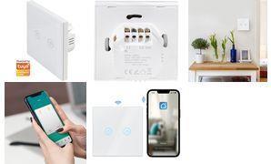 Smart Home Wi-Fi Switch Wall Switch 2 volte SH0125