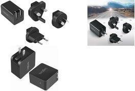 Logilink USB Socket Travel Adapter Gan 1x USB-C 65 W Nero PA0302