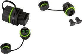 Accoppiamento Logink LWL con cappuccio protettivo, SC-duplex, accoppiamento SC-duplex IP68 SC-Duplex, per un pezzo in fibra di
