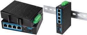 Switch Gigabit Ethernet a 4 porte 1000 Mbit/s +1 SFP PT
