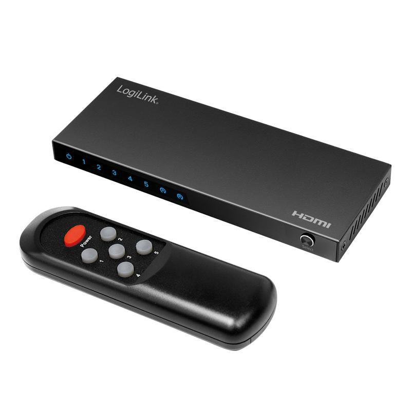Commuta la porta HDMI 5x1,...