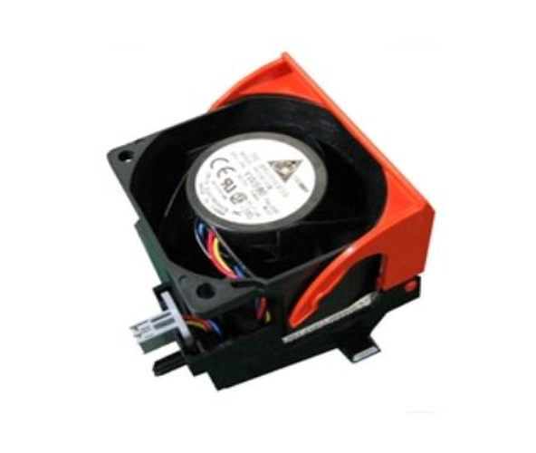 DELL PR272 sistema di raffreddamento per computer Case per computer Ventilatore Nero, Arancione