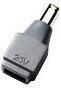 Lenovo 20V - adattatore caricabatterie - per ThinkPad L520 T420 T430 T530 X131e Chromebook X13X X20X X20X Tablet X220 X230