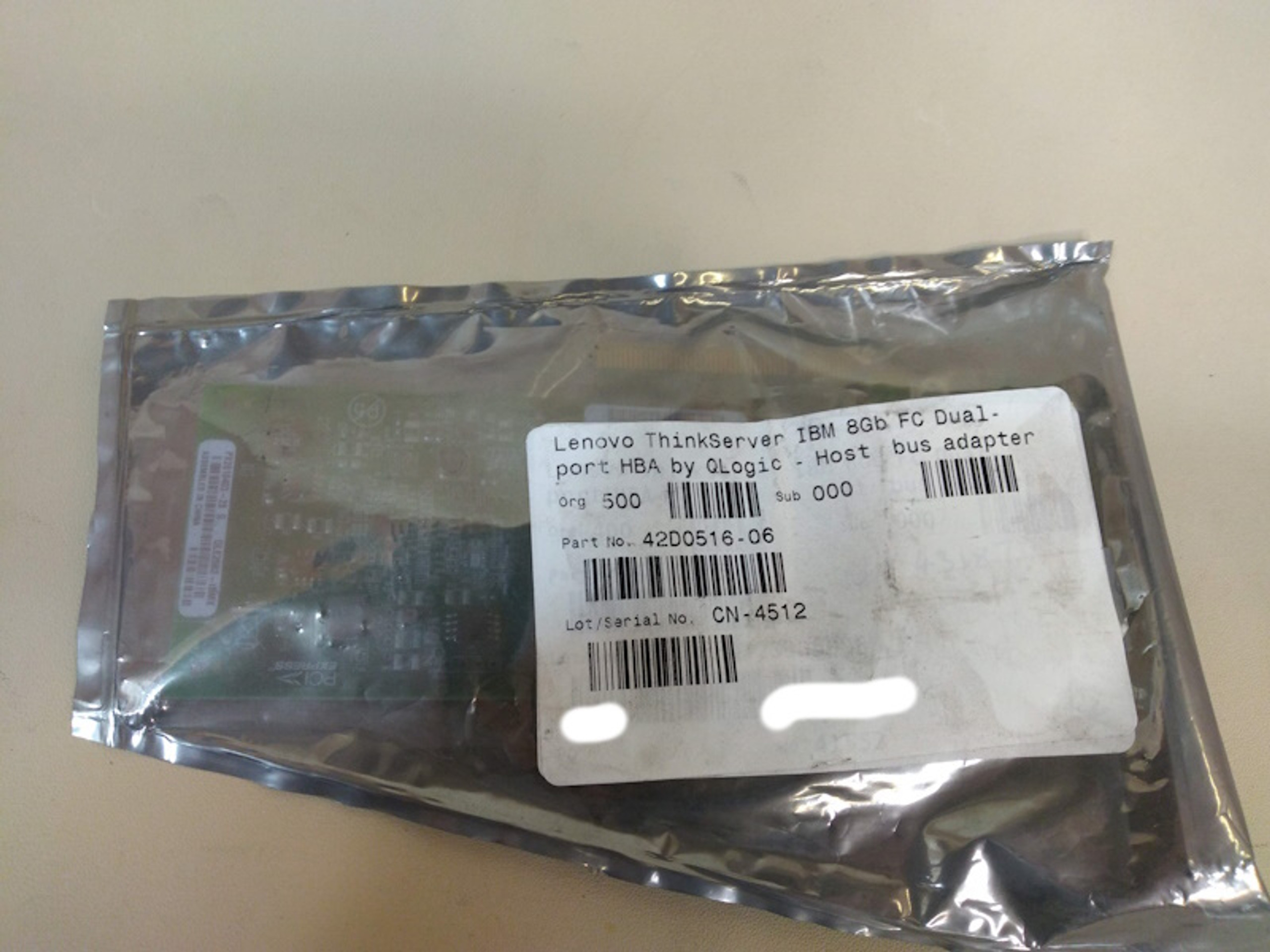 QLogic HBA 8Gbit PCI-E FC