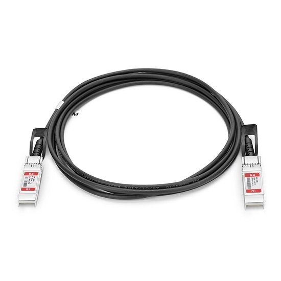 Cavo Twinax in rame con attacco diretto passivo 10G SFP+ compatibile Cisco SFP-H10GB-CU1M da 1 m