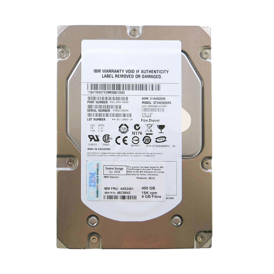 FC da 4 Gbps, E-DDM da 450...