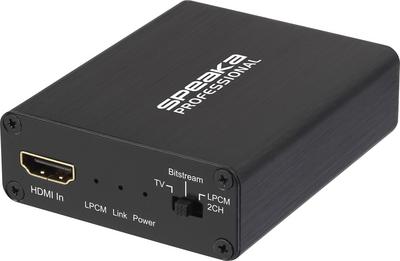 Extractor audio professionale SP-AE-H/TC-04v2 [HDMI-HDMI, Toslink, Klinke, Cinch] 3840 x 2160 pixel (SP-6710864)