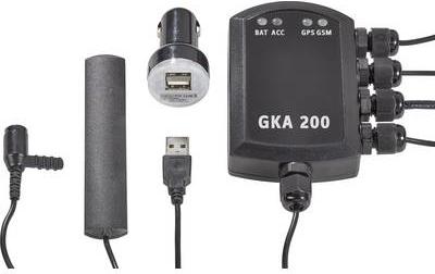 Renkforce GKA200 Sistema di allarme automatico Sistema cellulare Compatibile, posizione del veicolo, sensore di vibrazione, por