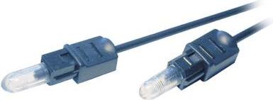 Cavo di connessione Digital-Audio Toslink Professional Toslink [1x Toslink-Connector (ODT) -1x Toslink-Plug (ODT)] 3 m nero (SP