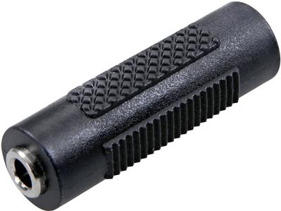 Adattatore audio a camminata professionale SPEACHA [presa 1x jack 3,5 mm - presa jack 1x 3,5 mm] nero (SP -7870648)