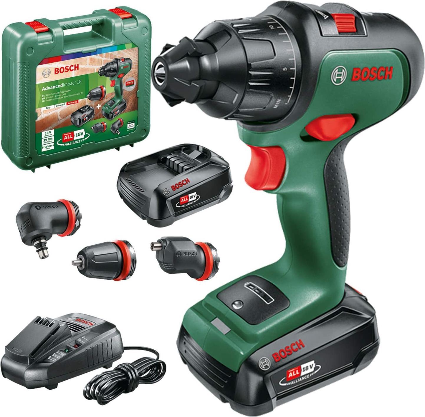 Bosch AdvancedImpact 18 1500 Giri/min 1,1 kg Nero, Verde