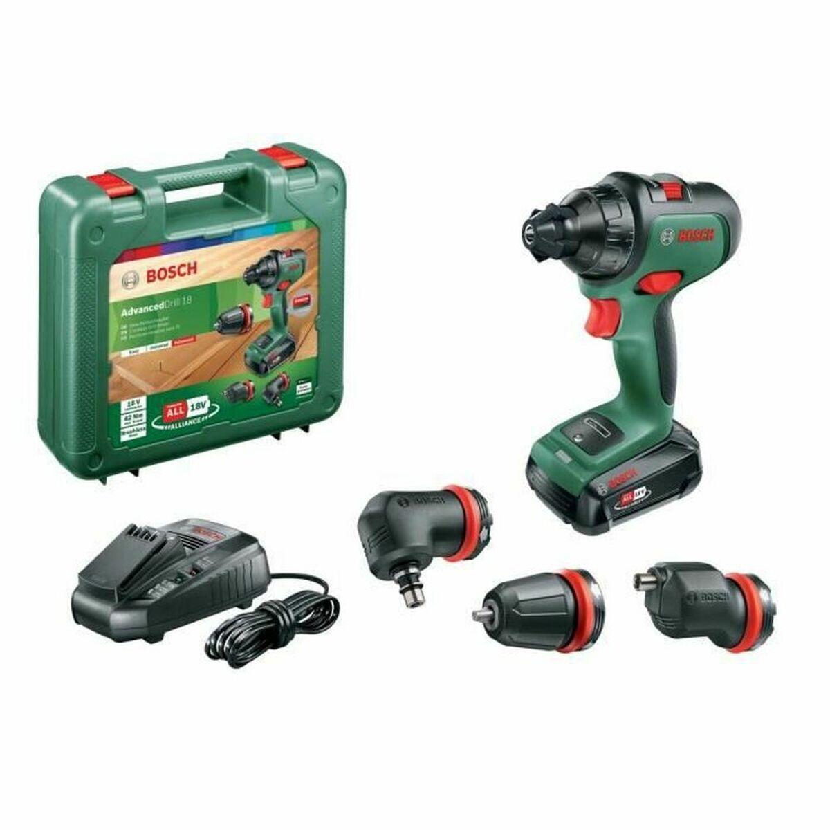 Bosch AdvancedDrill 18 1350 Giri/min Senza chiave 1 kg Nero, Verde
