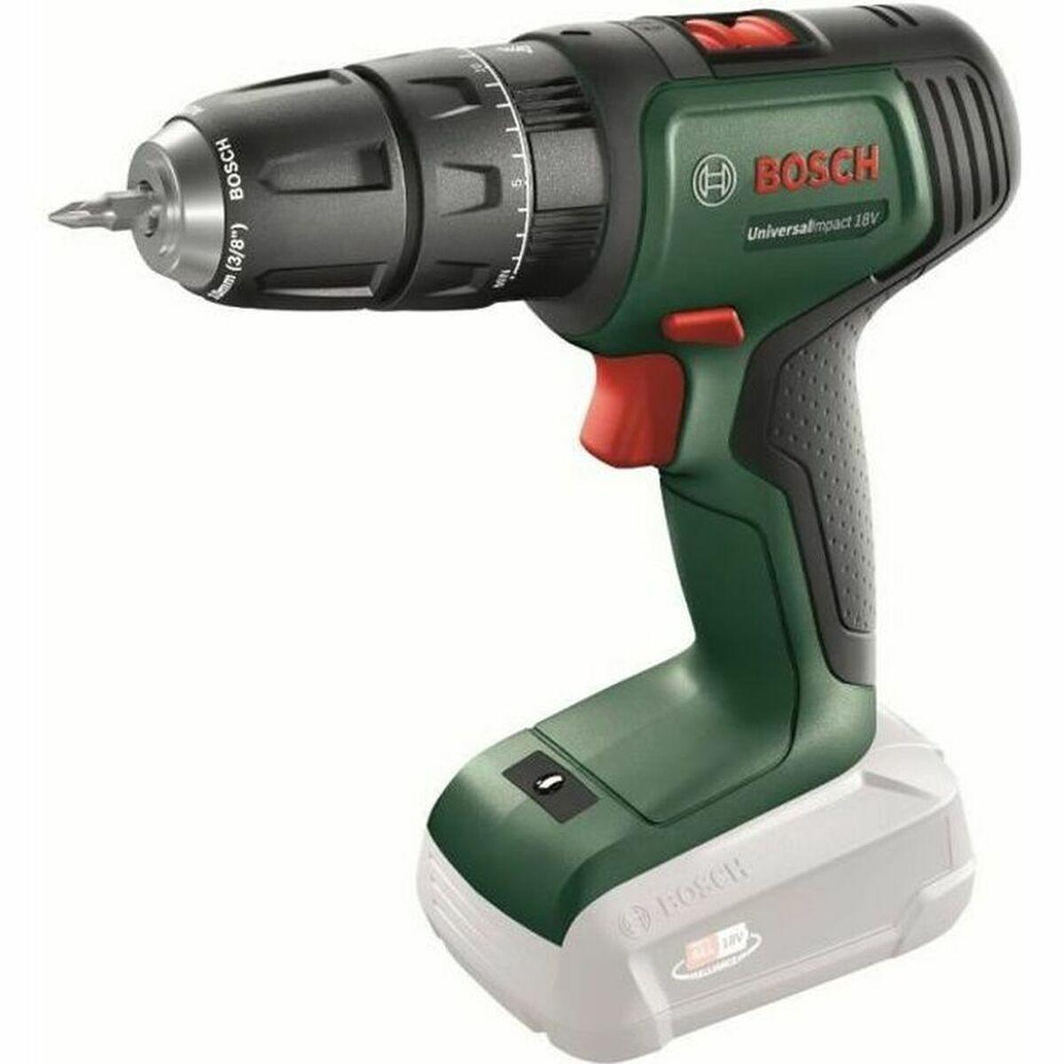 Bosch Universal Impact 18V 1450 Giri/min Senza chiave 1,3 kg Nero, Verde, Rosso