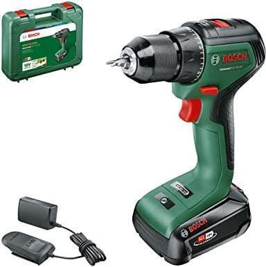 Bosch UniversalDrill 18V-60 1900 Giri/min Senza chiave 1,3 kg Nero, Verde