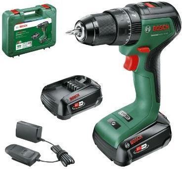 Bosch Universal Drill 18V-60 1900 Giri/min Senza chiave 1,3 kg Nero, Verde