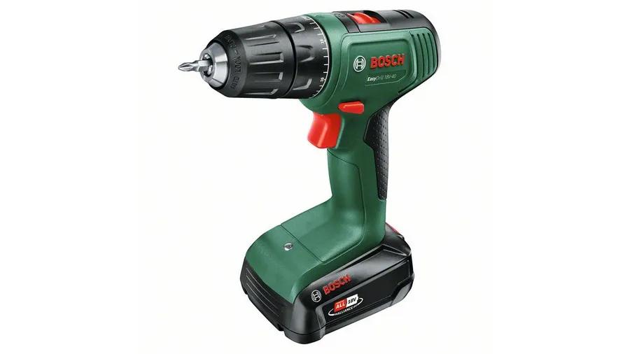 Bosch EasyDrill 18V-40 1630 Giri/min Senza chiave 1,3 kg Nero, Verde
