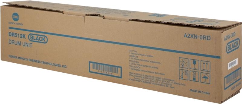 Konica-Minolta Drum DR-512 Black 120k (A2XN0RD) VE 1 Stnck fnr bizhub C224, C284, C364, C454, C554 - A2XN0RD - A2XN0RD