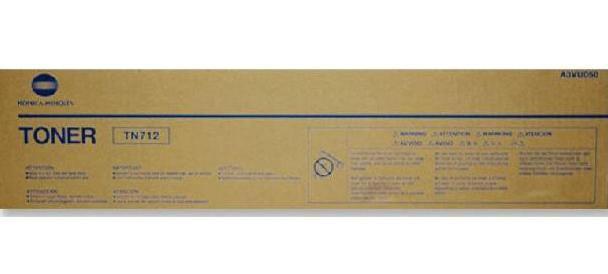 Konica-Minolta Toner TN-712 Black (A3VU050) VE 1 Stnck fnr bizhub 654, 754 - A3VU050 - A3VU050