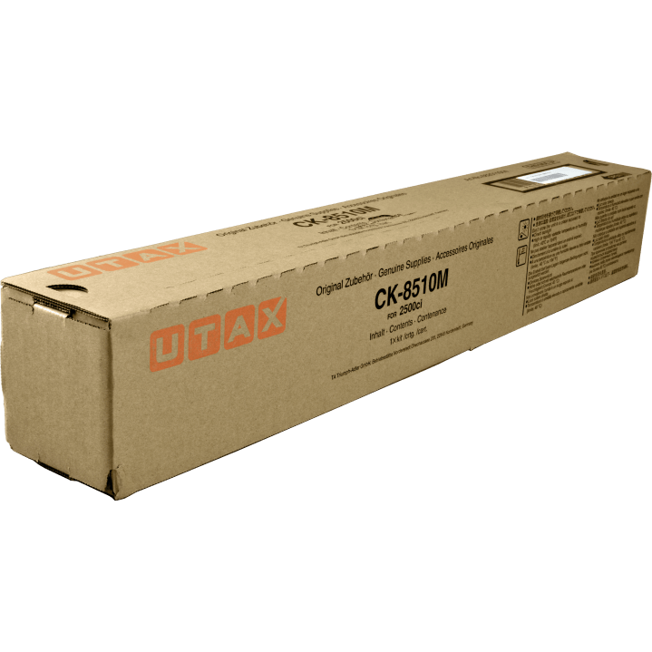 Utax Toner CK-8510M Magenta 12k (662511014) VE 1 Stnck fnr 2500ci - 662511014 - 662511014