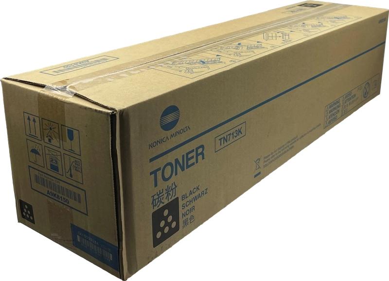 KONICA MINOLTA TN713 Black Original Toner Cartrid - TN713K/A9K8150