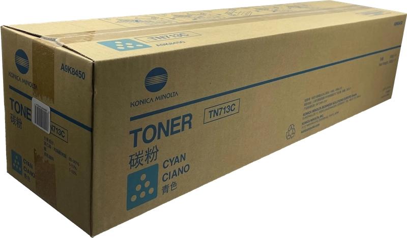 KONICA MINOLTA TN713 CARTERGUE TONER ORIGINALE - TN713C/A9K8450