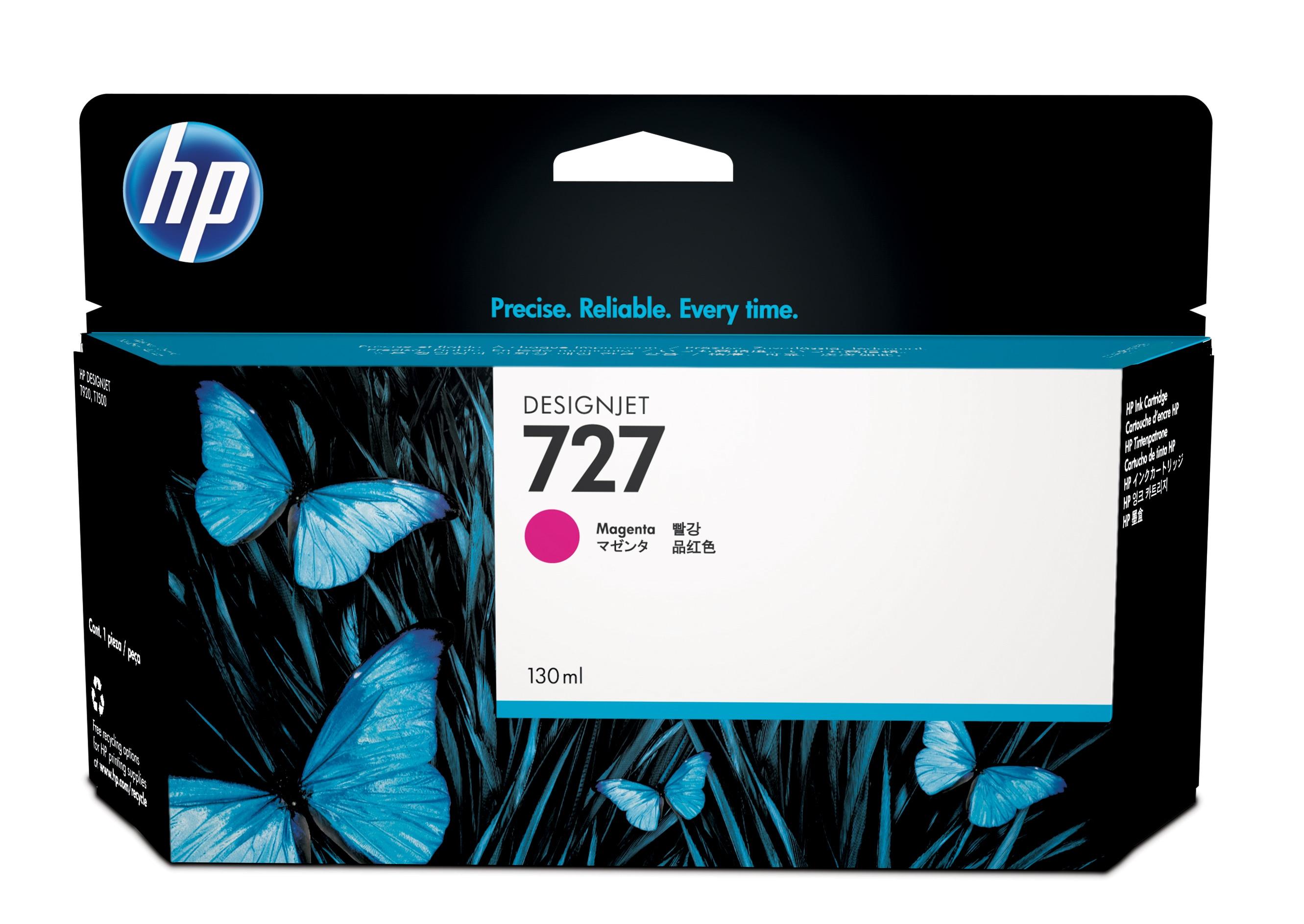 HP Cartuccia inchiostro magenta DesignJet 727 130 ml