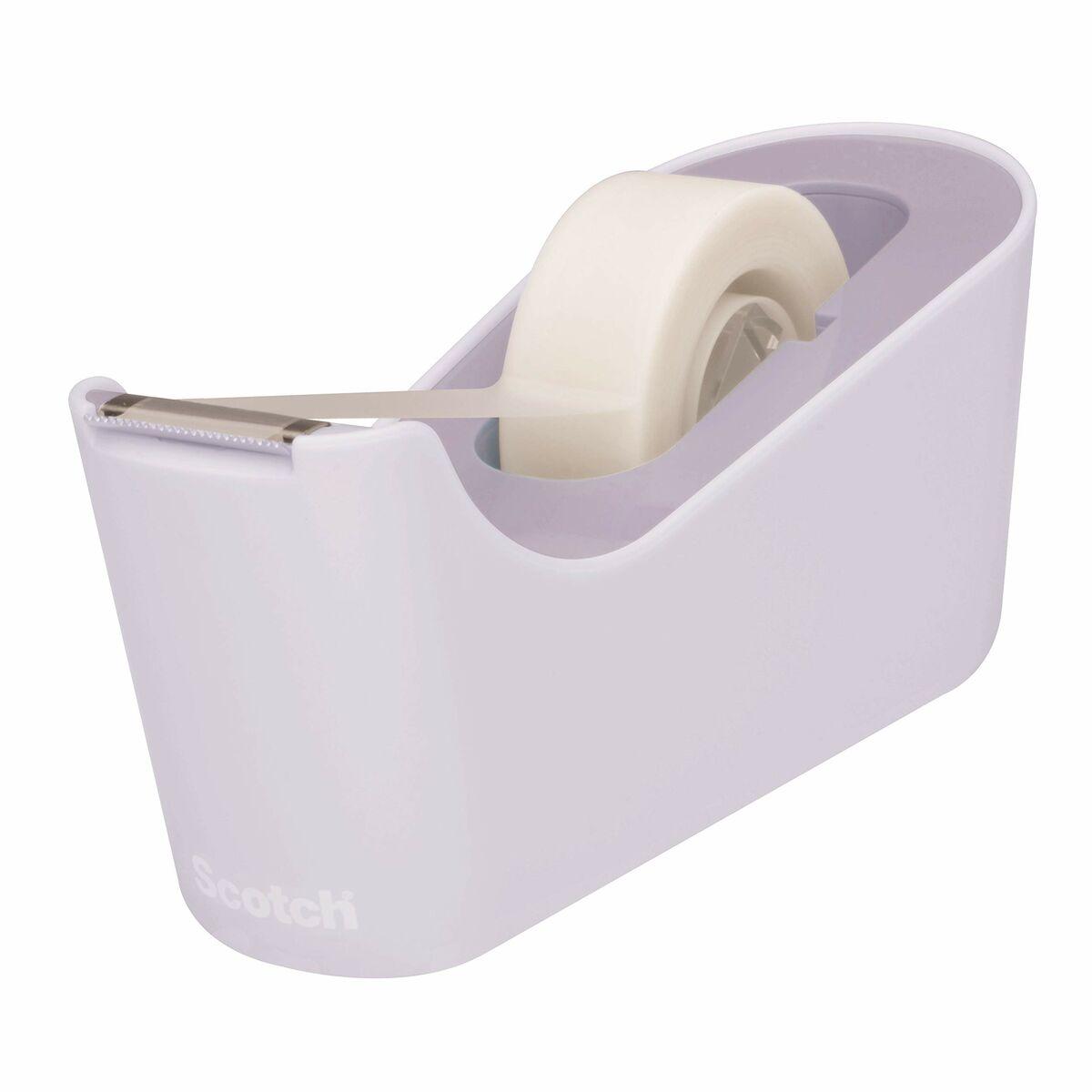 Dispenser per nastro adesivo Scotch Magic Classic lavanda 1 rotolo 19 mm x 33 m - C18-L Lavender