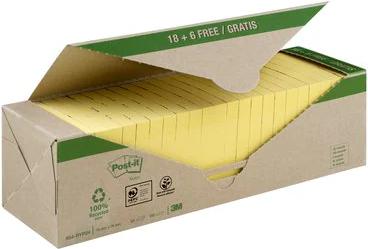 3M Post-it pouch autoadesiva Quadrato Giallo 100 fogli Autoadesivo