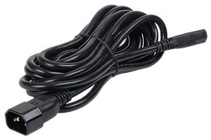 FUJITSU CBLE SECTEUR RACK 1.8M BLACK IEC 320 C14 CONNECTOR