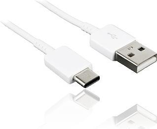 Samsung EP -DN930CWE - Cavo USB - USB (M) a USB -C (M) - USB2.0 - 2 A - 1,0m - Plug reversibile C - per Galaxy Note7 (EP -DN930