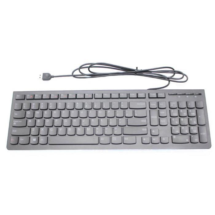 Lenovo 25209120 tastiera Universale USB Norvegese Nero