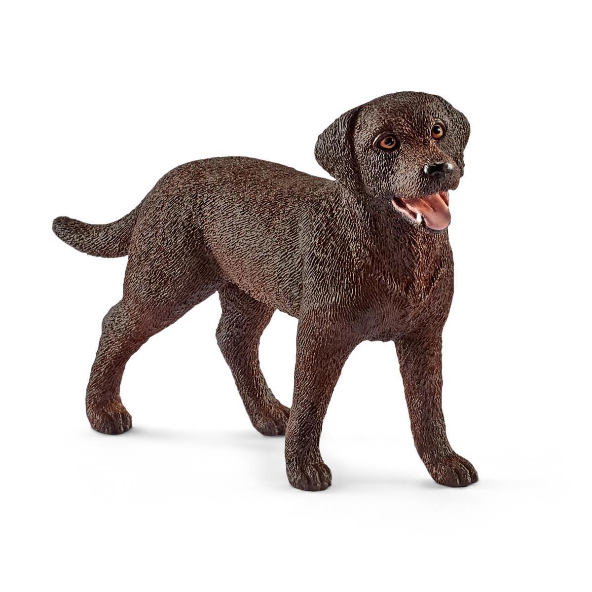 schleich FARM WORLD 13834 action figure giocattolo (SCHLEICH Farm World Female Labrador Retriever Toy Figure Brown 3 to 8 Years