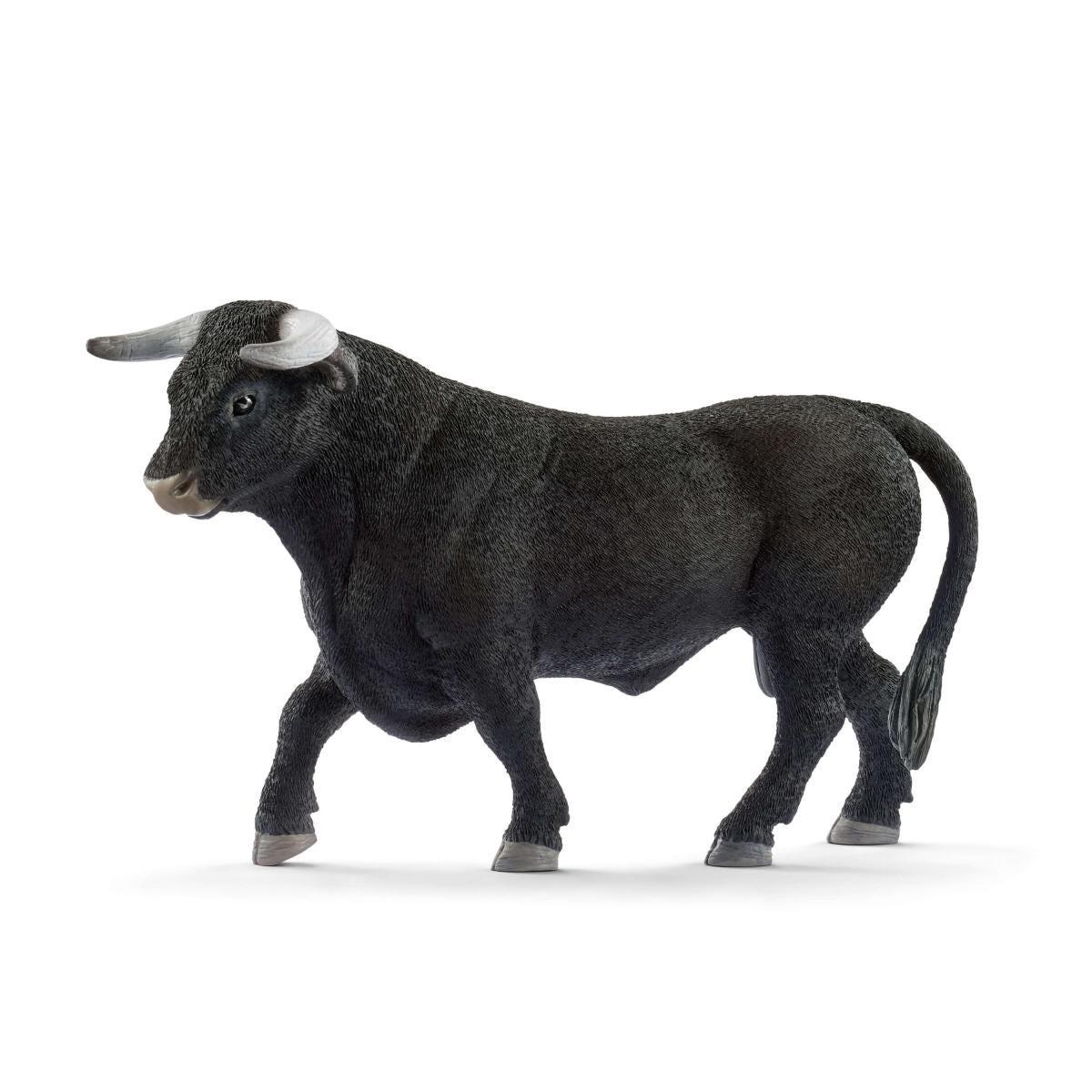 schleich FARM WORLD 13875 action figure giocattolo (SCHLEICH Farm World Black Bull Toy Figure Black 3 to 8 Years 13875)