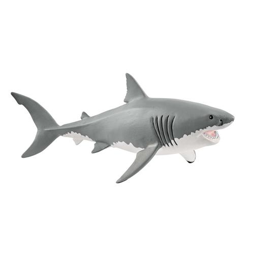 schleich WILD LIFE 14809 action figure giocattolo (SCHLEICH Wild Life Great White Shark Toy Figure 14809)
