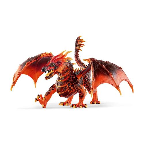 schleich ELDRADOR CREATURES 70138 action figure giocattolo (SCHLEICH Eldrador Creatures Lava Dragon Toy Figure 7 to 12 Years Or