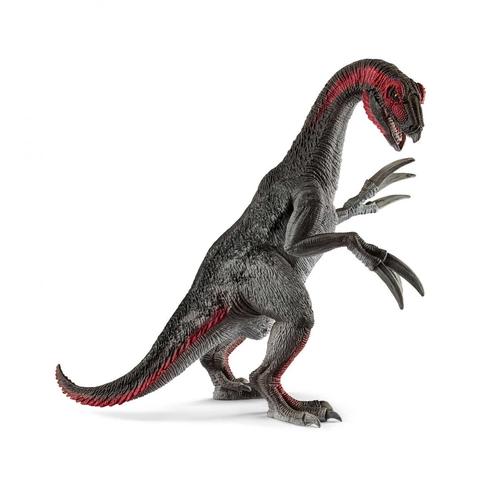 schleich Dinosaurs 15003 action figure giocattolo (SCHLEICH Dinosaurs Therizinosaurus Toy Figure 4 to 12 Years Grey/Red 15003)