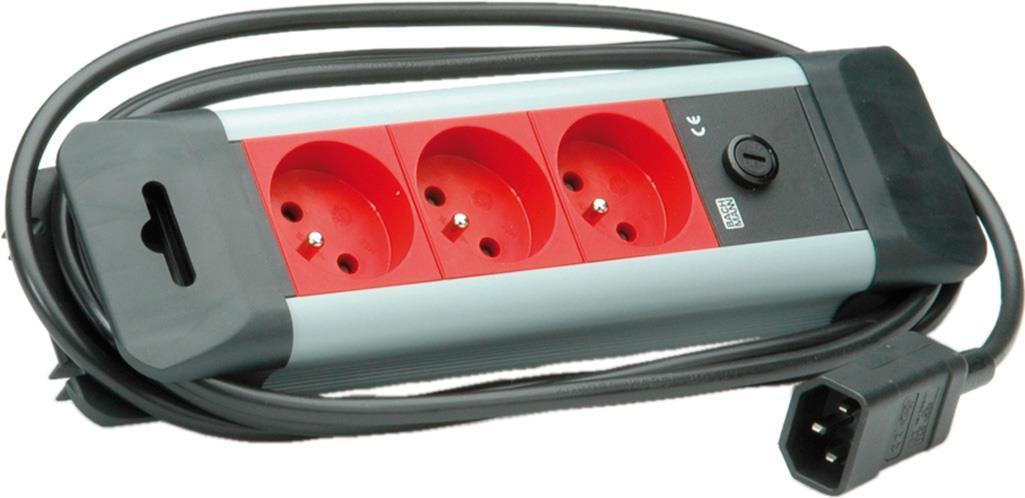 Multiprise 3x ute iec320 c14 - uscita a più socket