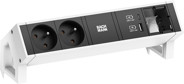 DESK2 2xUTE 1xUSB A&C 22W