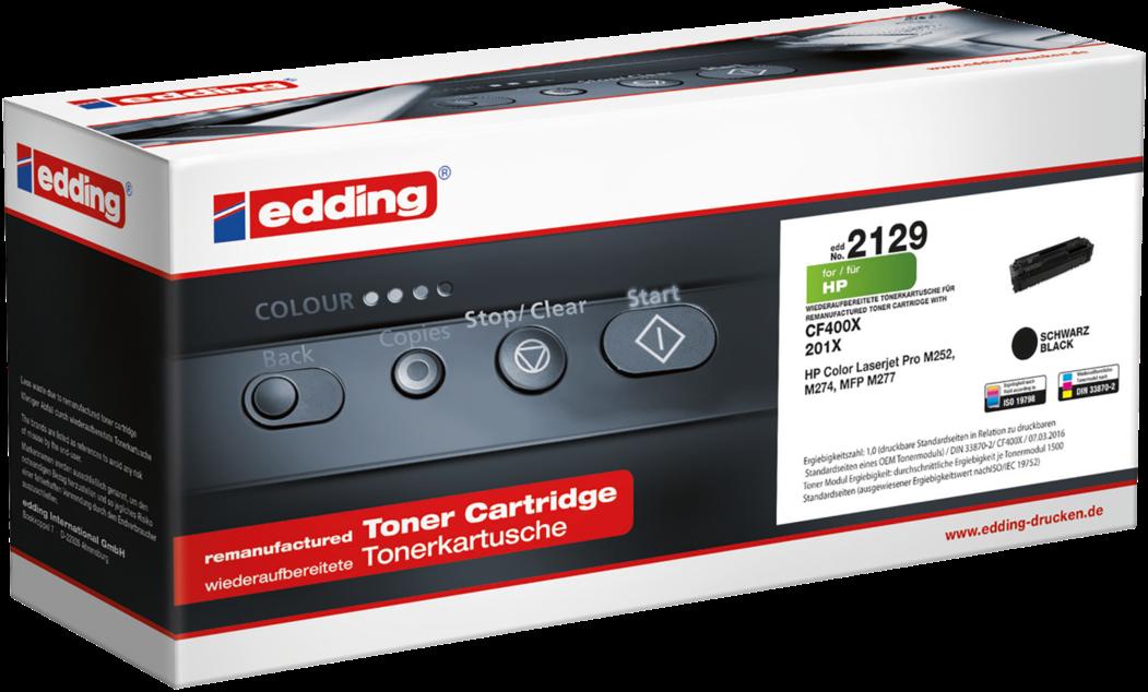 EDDING EDD-2129 Toner Cartuccia 1 ripida (E) Black compatibile (18-2129)