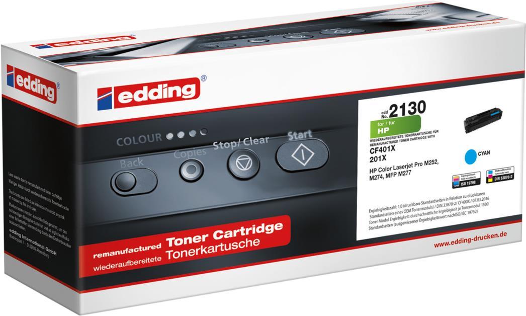 EDDING EDD-2130 Toner Cartuccia 1 Ciano compatibile ripido (E) (18-2130)