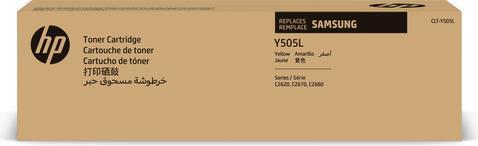 Samsung Cartuccia toner giallo originale HP CLT-Y505L ad alta capacitÃ 